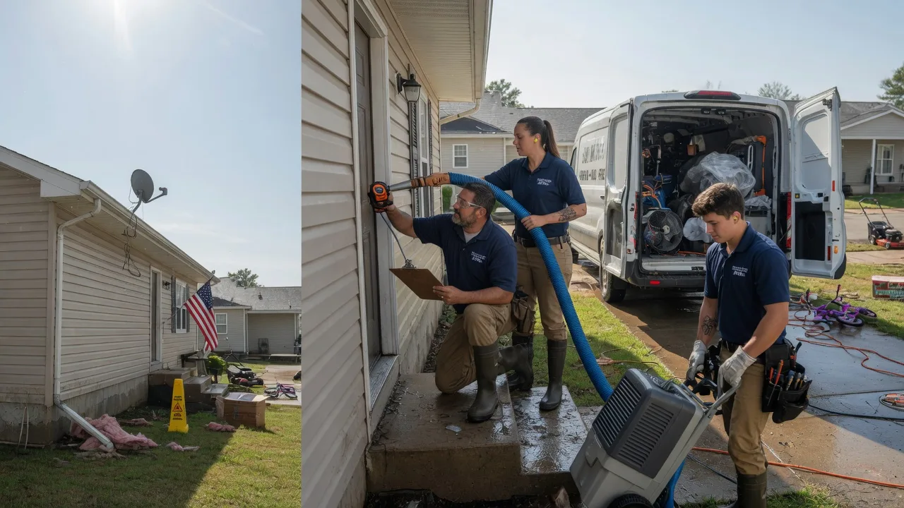 Ceiling Water Damage Restoration in Woodville, VA near me